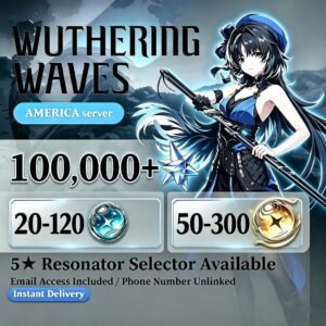 Wuthering Waves Reroll Account with Astrite [America]