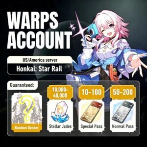 Honkai Star Rail Starter Reroll Account [America]