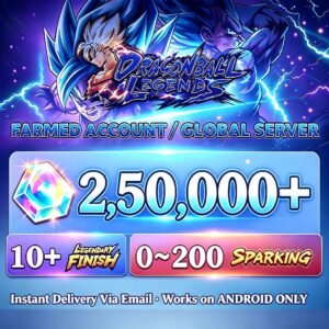 Dragon Ball Legends Farmed Account [IOS | Android]