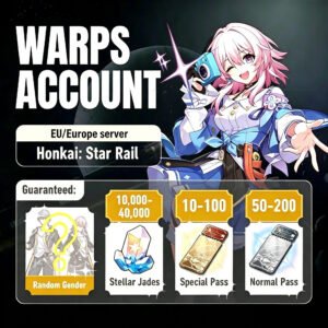 Honkai Star Rail Starter Reroll Account [Europe]