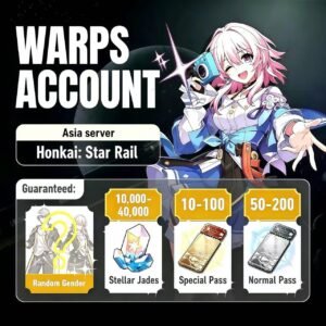 Honkai Star Rail Starter Reroll Account [Asia]